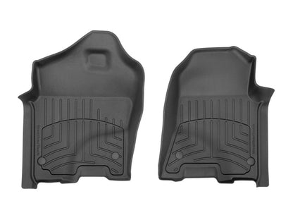 WeatherTech FloorLiner HP Front Floor Mats (Black): Ram 1500 2019 - 2024 (Quad & Crew Cab)