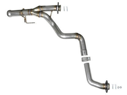 aFe Twisted Steel Y-Pipe | Jeep Wrangler JL (18-25) / Gladiator JT (20-25) (48-48026)