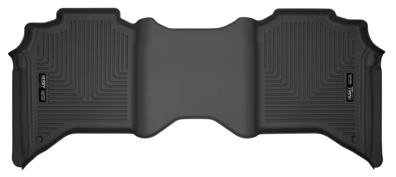 Husky Liners Black WeatherBeater 2nd Seat Floor Liner: Ram 2500 / 3500 2019-2024