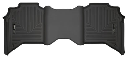 Husky Liners Black WeatherBeater 2nd Seat Floor Liner: Ram 2500 / 3500 2019-2024