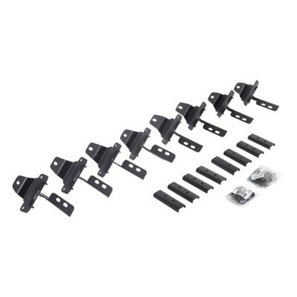 Go Rhino Mounting Brackets for RB Running Boards: Fits Most Jeep Gladiator Models (2018-2026)