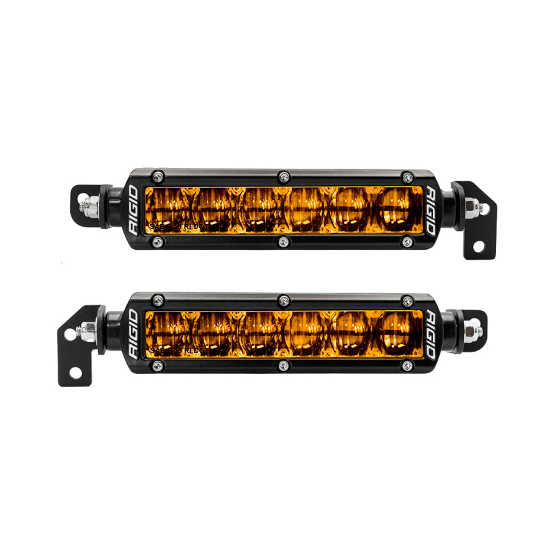 Rigid Industries 6in SR-Series Selective Yellow Fog Light Kit | Toyota Tundra (22+)
