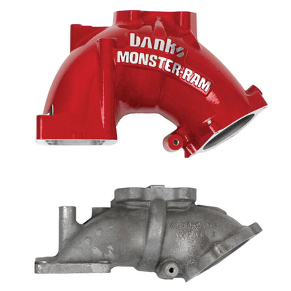 Banks Power Monster-Ram Intake System 3-3/8in Inlet (F&R): RAM 2500/3500 2019-2026 6.7L Cummins Red