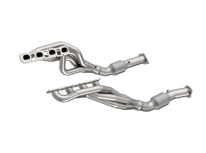 Kooks 1.875" x 3" Longtube Headers & GREEN Catted Mid Pipes (F&R): RAM TRX 2021-2024 6.2L HEMI