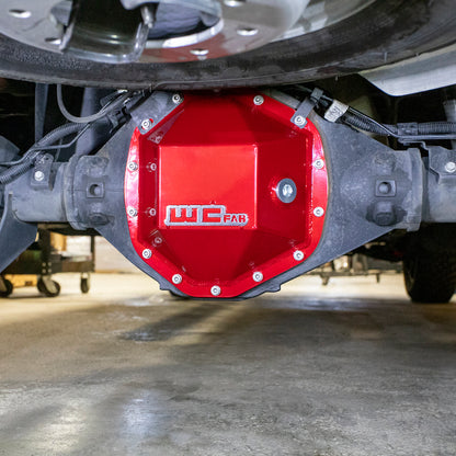 Wehrli Gloss White Rear Differential Cover: Ram 2500 / Ram 3500 2019-2024