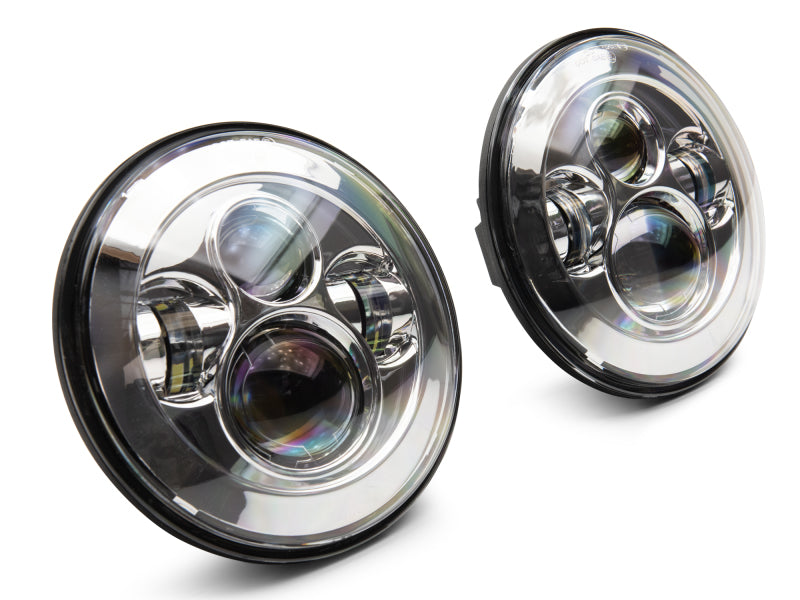 Raxiom 97-18 Jeep Wrangler Axial LED Daymaker Headlights | Jeep Wrangler (97-18) (J108043)