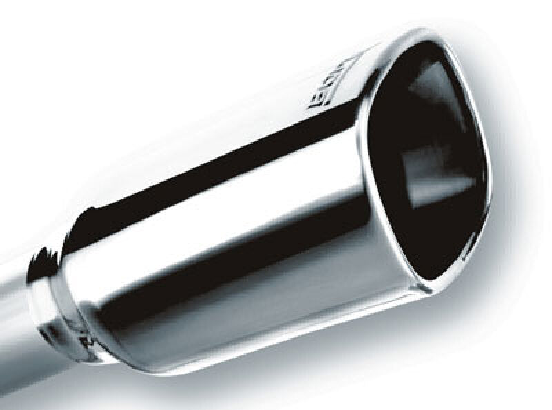 Borla Touring Axle-Back Exhaust System (Polished Tips): Jeep Wrangler JK 3.6L V6 2012 - 2018
