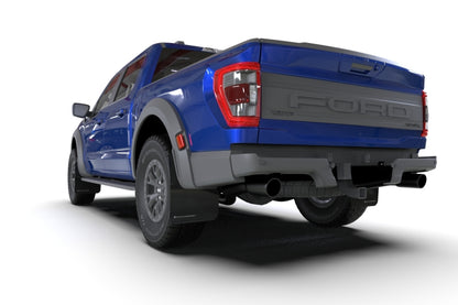 Rally Armor UR Mud Flaps | Ford F-150 Raptor (21-26) (MF73-UR-BLK-RD)