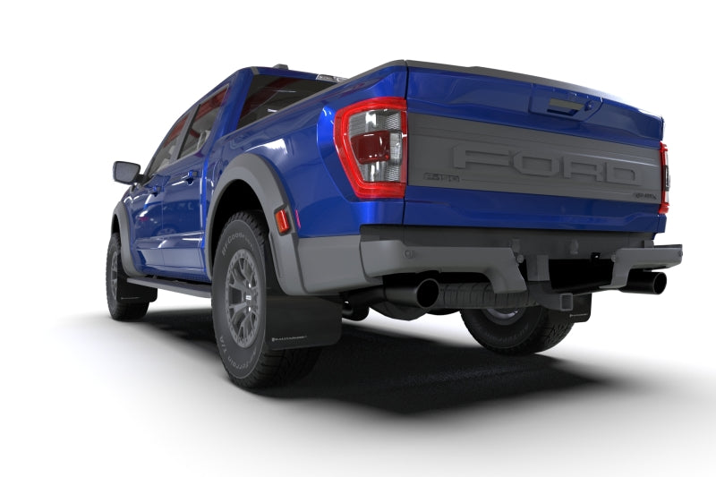 Rally Armor UR Mud Flaps | Ford F-150 Raptor (21-23 / 24-26) (MF73-UR-BLK-MBK)
