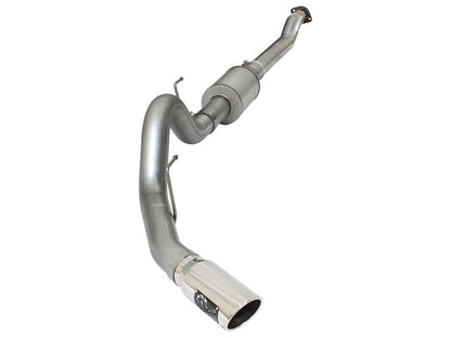 aFe 4in Aluminized Steel Cat-Back Exhaust | Ford F-150 2015 V6 3.5L (tt) (49-03069-P)