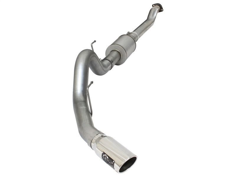 aFe 4in Aluminized Steel Cat-Back Exhaust | Ford F-150 2015 V6 3.5L (tt) (49-03069-P)