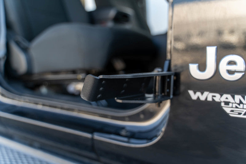 DV8 Offroad Foot Pegs (FRONT AND REAR): Jeep Wrangler / Gladiator (2018-2026)