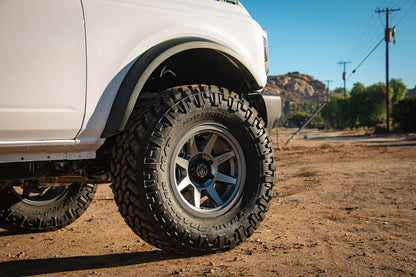 ICON Rebound Pro 17x8.5 6x5.5 25mm Offset 5.75in BS 95.1mm Bore Titanium Wheel | Ford Ranger / Bronco (19-26) (21817859057TT)