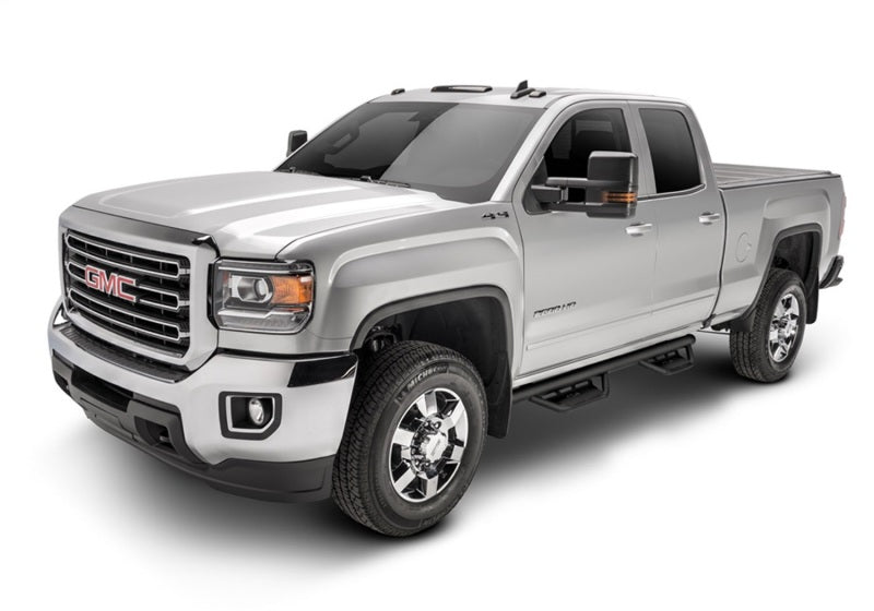 N-Fab Podium LG 3in Double Cab Step Bars | Chevrolet Silverado 1500 (19-26) / GMC Sierra 1500 (19-26) (HPC1473QC-TX)