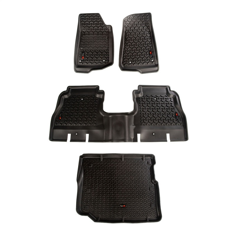 Rugged Ridge Floor Liner Front/Rear/Cargo | Jeep Wrangler JL (18-21) (12988.05)