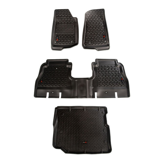 Rugged Ridge Floor Liner Front/Rear/Cargo | Jeep Wrangler JL (18-21) (12988.05)