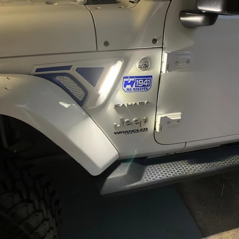 Oracle Lighting Sidetrack LED System: Jeep Wrangler (18-24) / Gladiator (20-24)