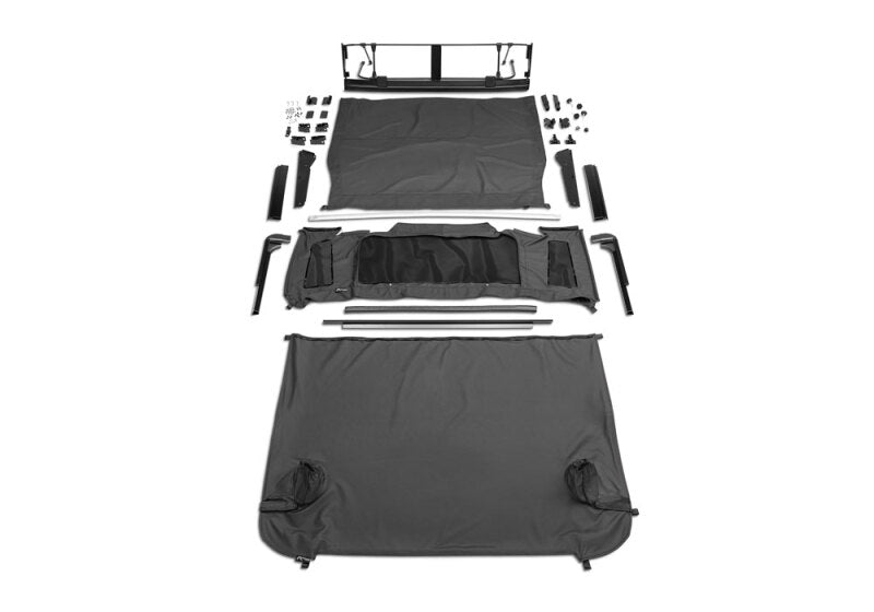Rampage Trailview Tonneau Top | Jeep Wrangler JK (07-18) (990235)