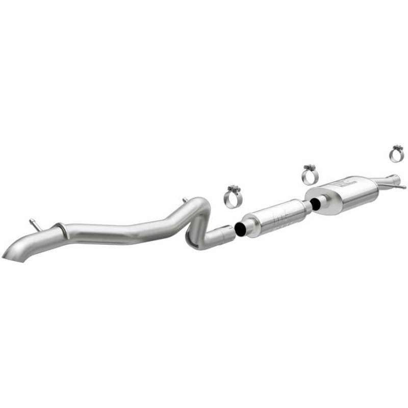Magnaflow Overland Series Cat-Back Exhaust (REAR): Jeep Wrangler Unlimited JK 2012-2018 3.6L