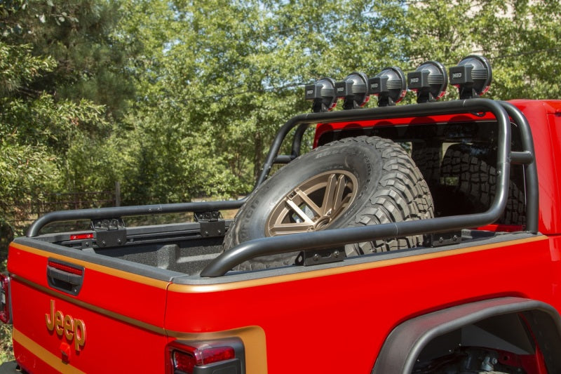 Rugged Ridge Bed Mount Spare Tire Carrier: Fits Most Jeep Gladiator Models (2018-2026)