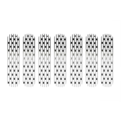 DV8 Offroad Polished Grille Inserts: Jeep Wrangler (2007-2017) / Wrangler JK 2018