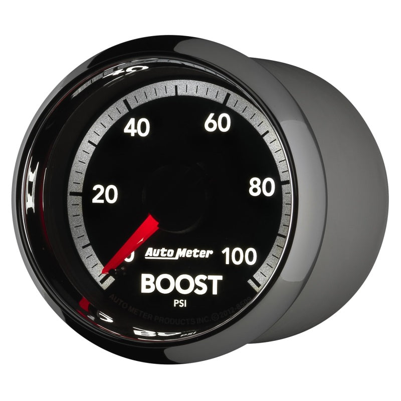 AutoMeter Gen4 Dodge Factory Match 52.4mm Mechanical Boost Gauge | Dodge / Jeep (09-18) (8509)