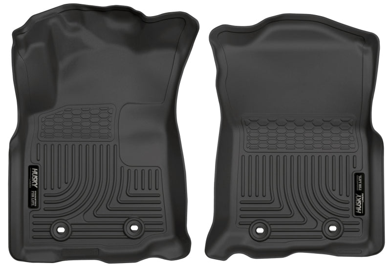Husky Liners WeatherBeater Front Floor Liners | Toyota Tacoma (16-23)