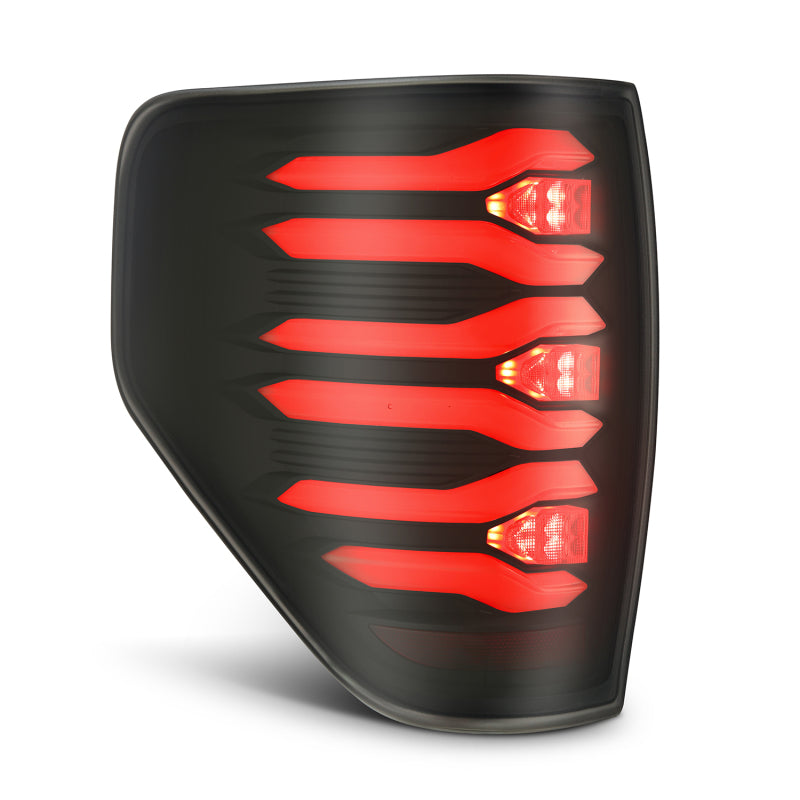 AlphaRex LUXX-Series LED Tail Lights Black | Ford F150 (09-14) (653070)
