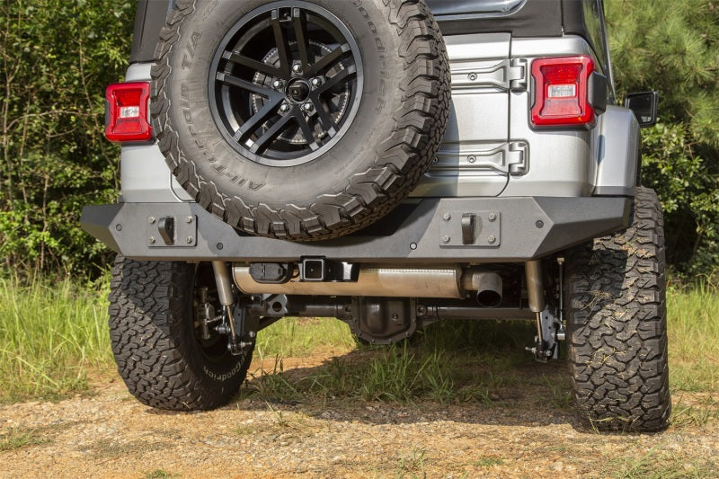 Rugged Ridge Spartan Rear Bumper | Jeep Wrangler JL / JK (18-25) (11548.51)