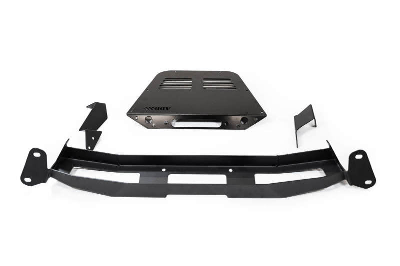 Addictive Desert Designs Stealth Fighter Winch Kit: Ram 1500 TRX (19-24) - Hammer Black/Satin Black