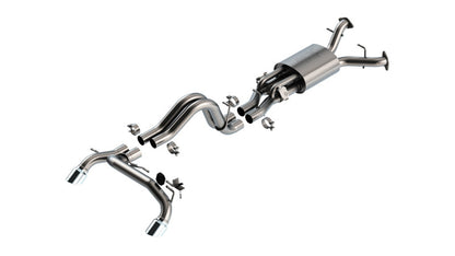 Borla 2.75in ATAK Catback Exhaust | Ford Bronco Raptor V6 Turbo (22-24) w/ Chrome Tips (140934)