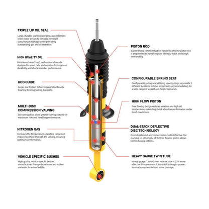 Old Man Emu 2007+ Toyota Tundra Replacement Rear Nitrocharger Plus Shock | Toyota Tundra (07-21) (63100)