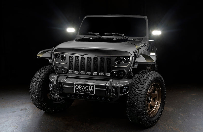 Oracle Lighting LED Off-Road Side Mirrors: Jeep Wrangler (18-24) / Gladiator (20-24)
