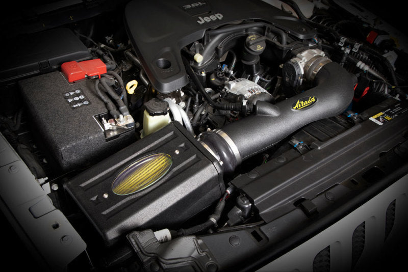 AirAid Cold Air Intake (Closed Box / Dry Filter): Jeep Wrangler & Jeep Gladiator 2018-2025