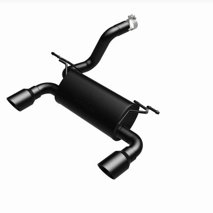 MagnaFlow Street Series Axle-Back Perf Exhaust Dual Black Tips (REAR): Jeep Wrangler JL 2018-2024 2.0/3.6L