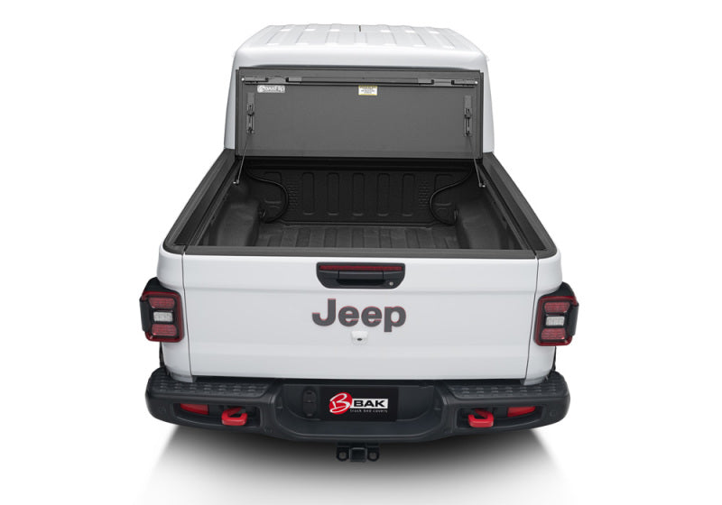 BAK BAKFlip MX4 GEN 3 Hard Folding Truck Bed Cover (5ft Bed): Jeep Gladiator (18-26) - Matte Black