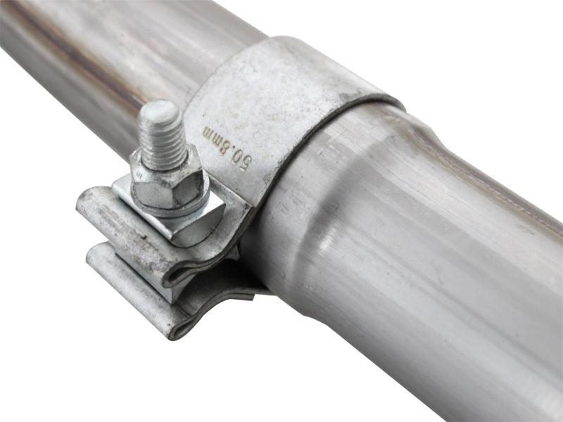 AFE Twisted Steel Y-Pipe (2-2.5"): Jeep Wrangler JK 3.6L V6 2012 - 2018