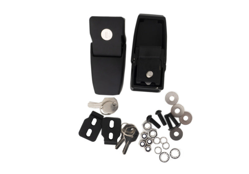 Rampage 2018-2019 Jeep Wrangler JL / Gladiator JT Locking Hood Catches | Jeep (20-25) / Jeep (18-25) (76337)