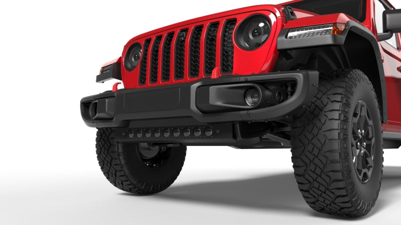 ORACLE Lighting HD Skid Plate w/ LED Emitters: Jeep Wrangler JL / Gladiator JT (18-24) - Black