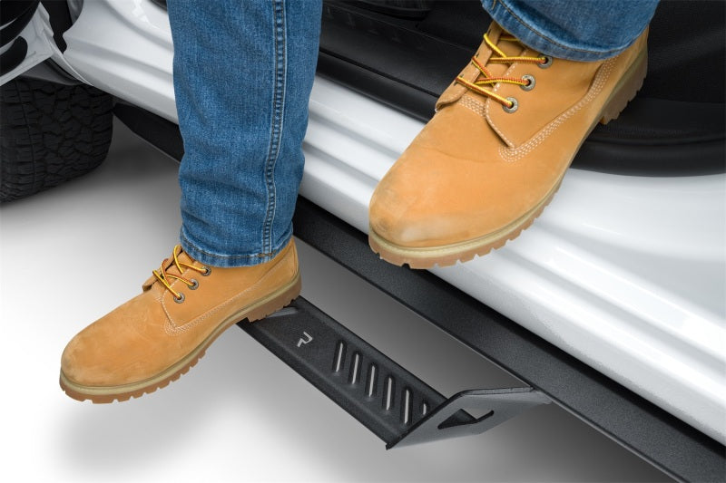 N-Fab Predator Pro Cab Length Step System | Chevrolet Silverado 1500 / GMC Sierra 1500 (19-26) / ZR2 / 2500HD / 3500HD (20-26) (PRC1980CC-TX)