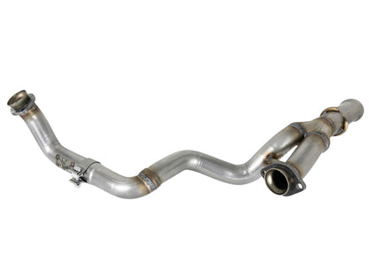 aFe Twisted Steel Y-Pipe | Jeep Wrangler JL (18-25) / Gladiator JT (20-25) (48-48026)