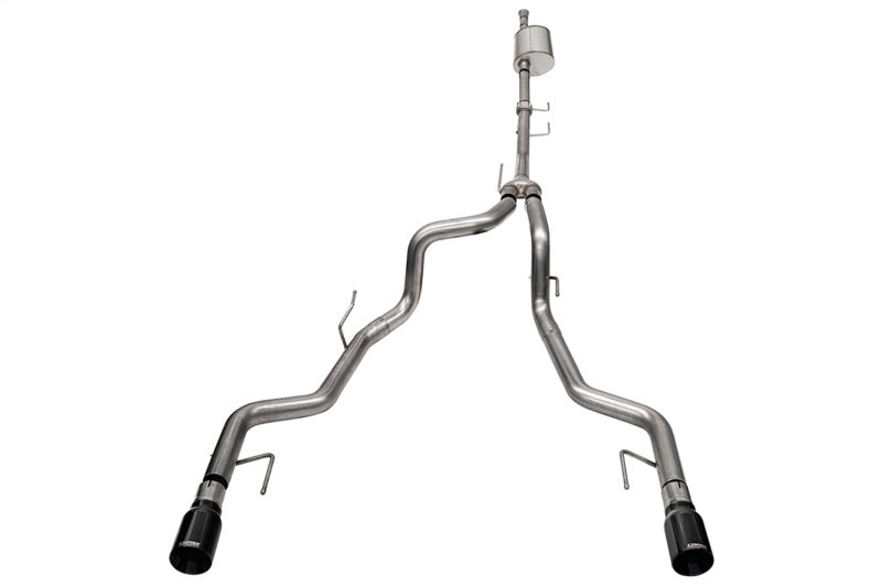 CORSA 3.5L V6 Sport Cat-Back Dual Rear Exit Exhaust | Ford F-150 (21-25) (21185BLK)