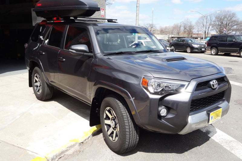 Rally Armor 12-24 Toyota 4Runner Black UR Mud Flap w/Red Logo | Toyota 4Runner (10-24) (MF48-UR-BLK/RD)