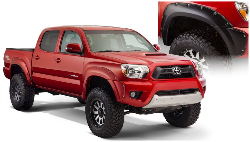 Bushwacker 73.5in Fleetside Pocket Style Flares | Toyota Tacoma (12-15) (31927-02)