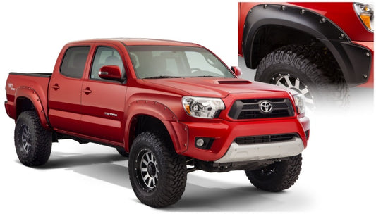 Bushwacker 73.5in Fleetside Pocket Style Flares | Toyota Tacoma (12-15) (31927-02)