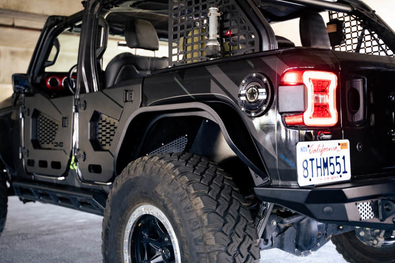 DV8 Offroad Slim Fender Flares | Jeep Wrangler JL (18-23) (FDJL-07)