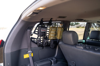DV8 Offroad Rear Window Molle Storage Panels | Lexus GX470 (03-09) (MPGX-01)