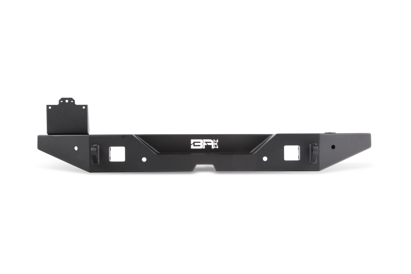 Body Armor 4x4 Full Width Rear Bumper w/ Tire Carrier Mount: Jeep Wrangler 2018-2021