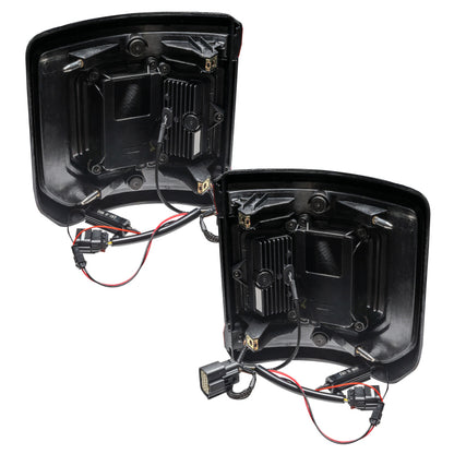 Oracle Lighting Flush Mount LED Tail Lights: Jeep Gladiator 2020-2024 w/ Tinted Lens