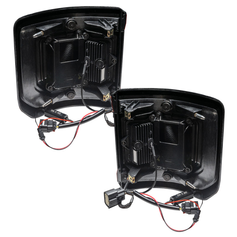 Oracle Lighting Flush Mount LED Tail Lights: Jeep Gladiator 2020-2024 w/ Tinted Lens